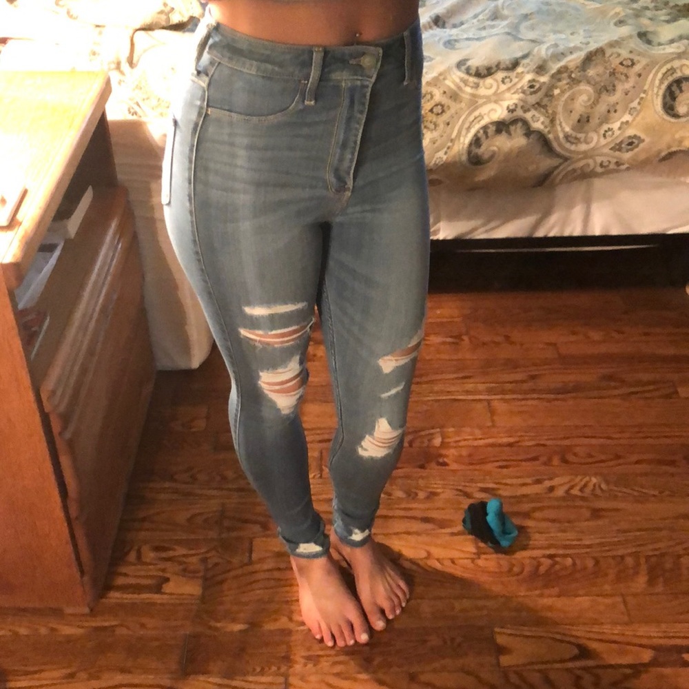Hollister high waisted jeans